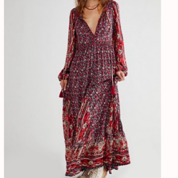 Free People Dresses & Skirts - Free People NWOT Bohemian Maxi Dress - medium